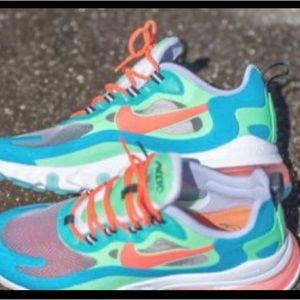Women’s Nike air max 270 React Electro Green/Flash Crimson